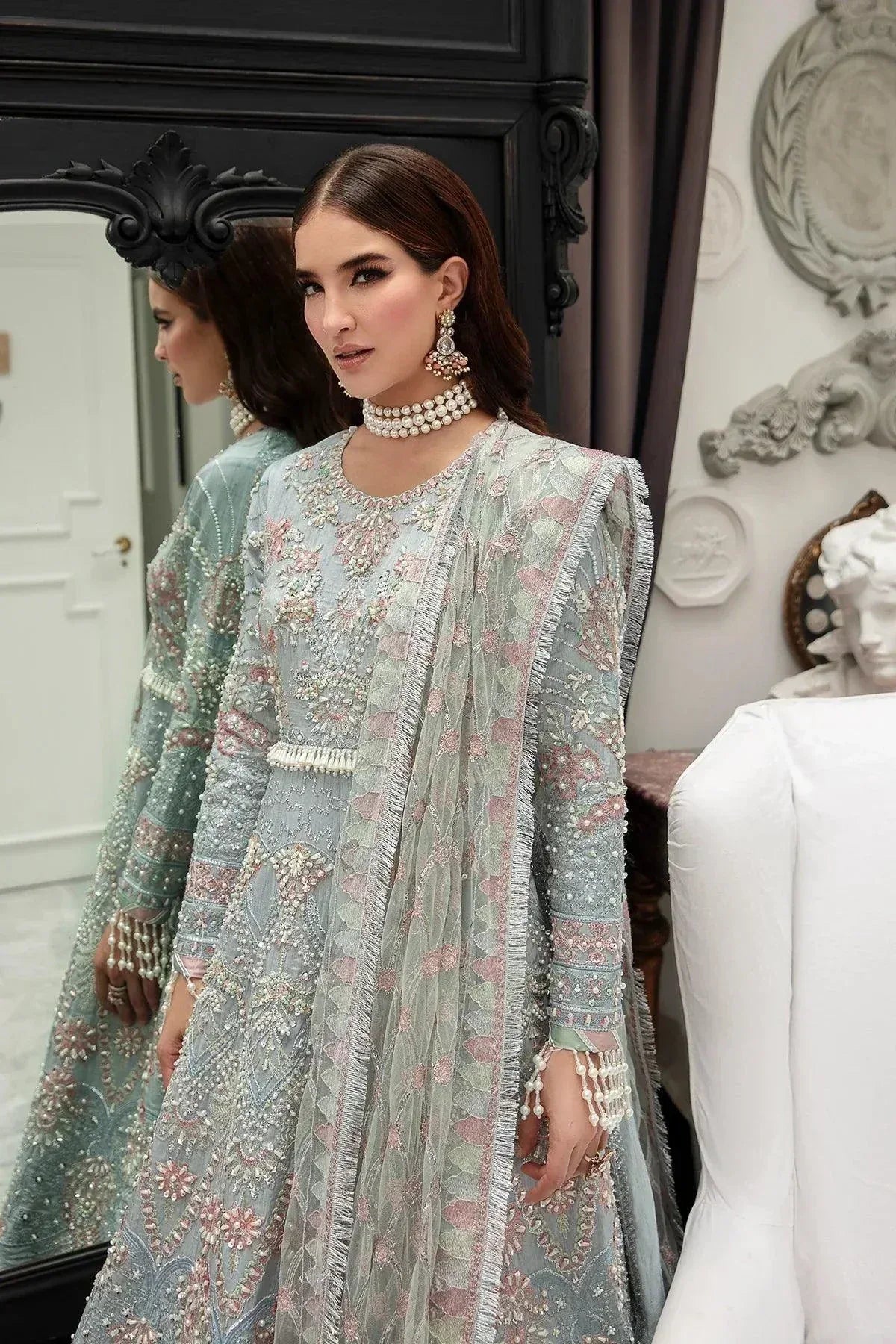 AJR Couture | Alif Luxury Wedding Formals 23 | Veronica - Aqsa Fabrics