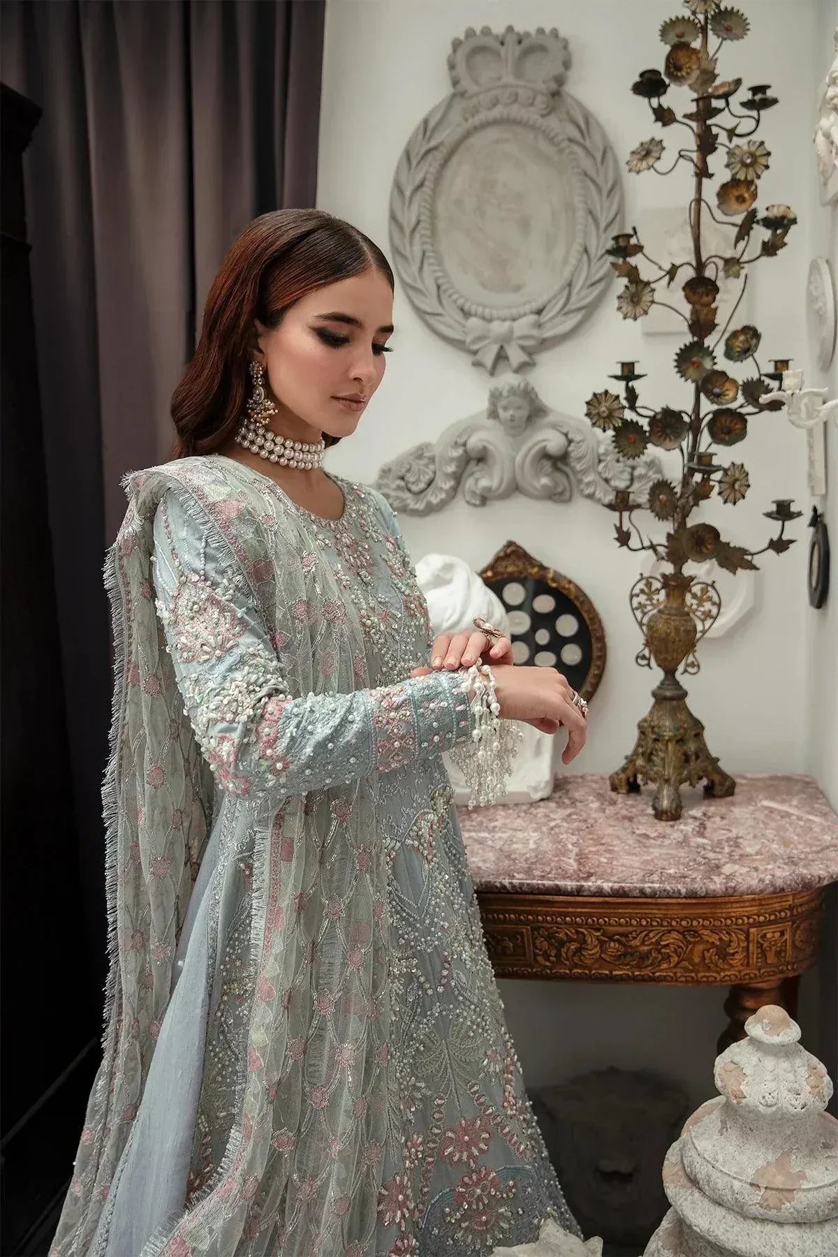 AJR Couture | Alif Luxury Wedding Formals 23 | Veronica - Aqsa Fabrics