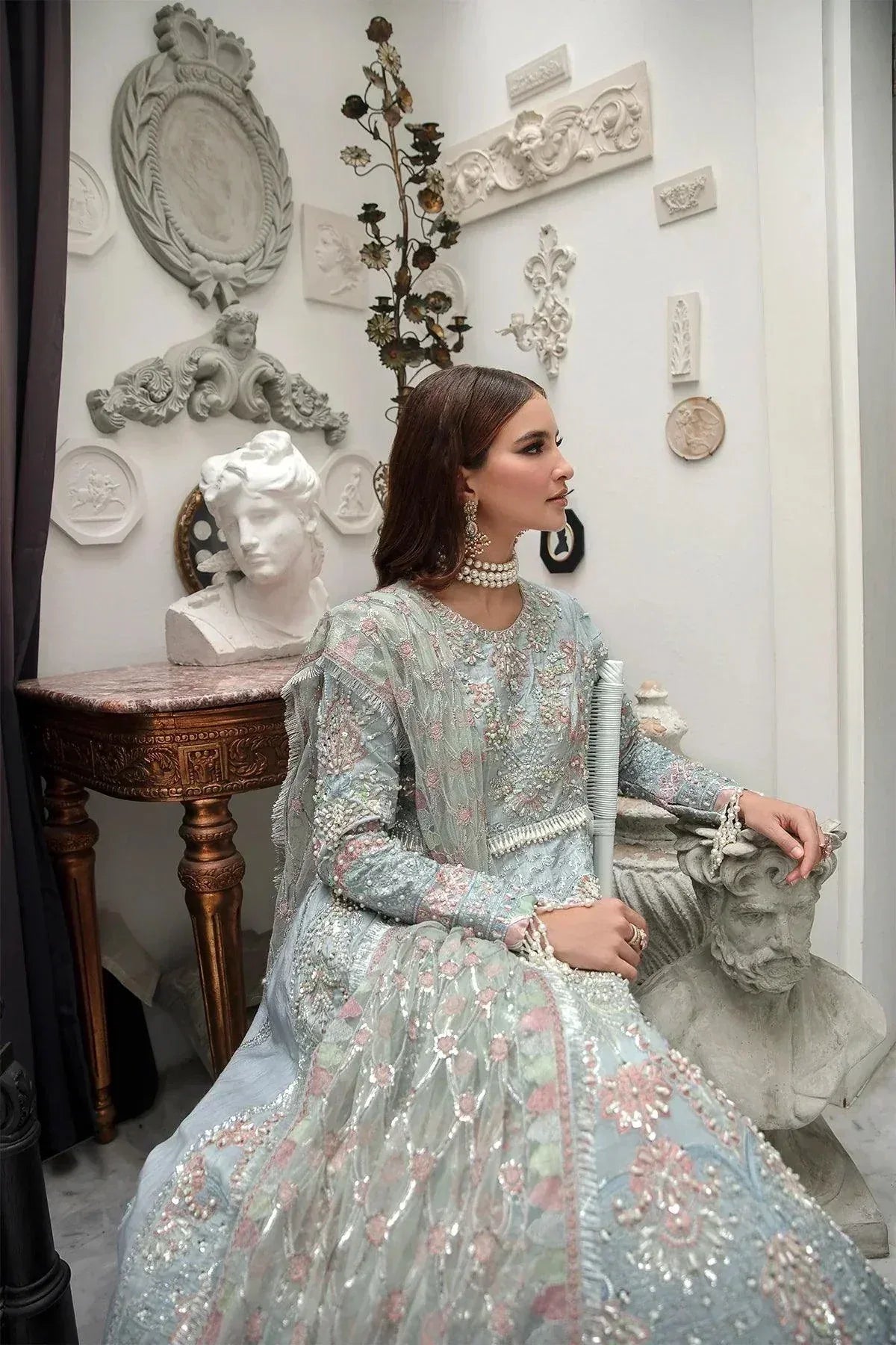 AJR Couture | Alif Luxury Wedding Formals 23 | Veronica - Aqsa Fabrics