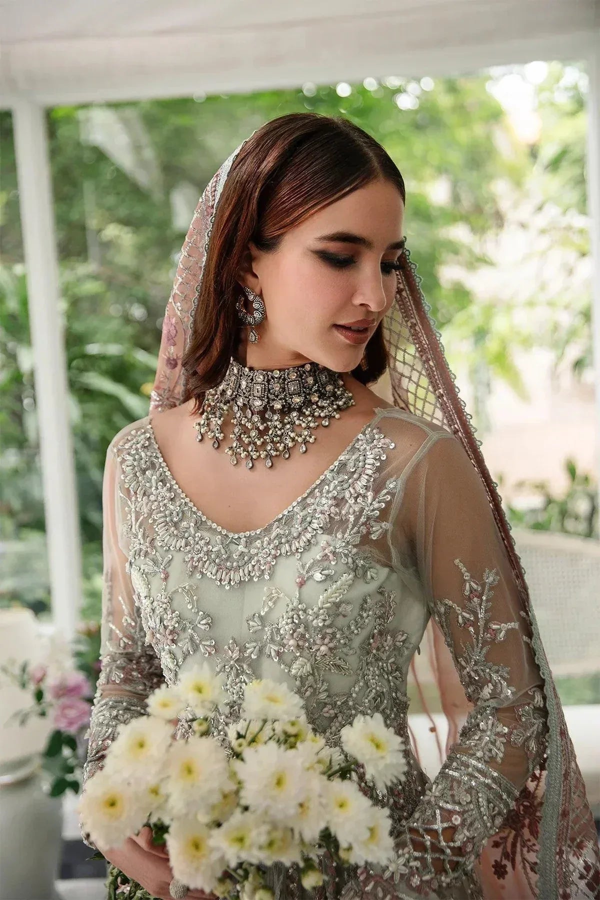 AJR Couture | Alif Luxury Wedding Formals 23 | Wisteria - Aqsa Fabrics