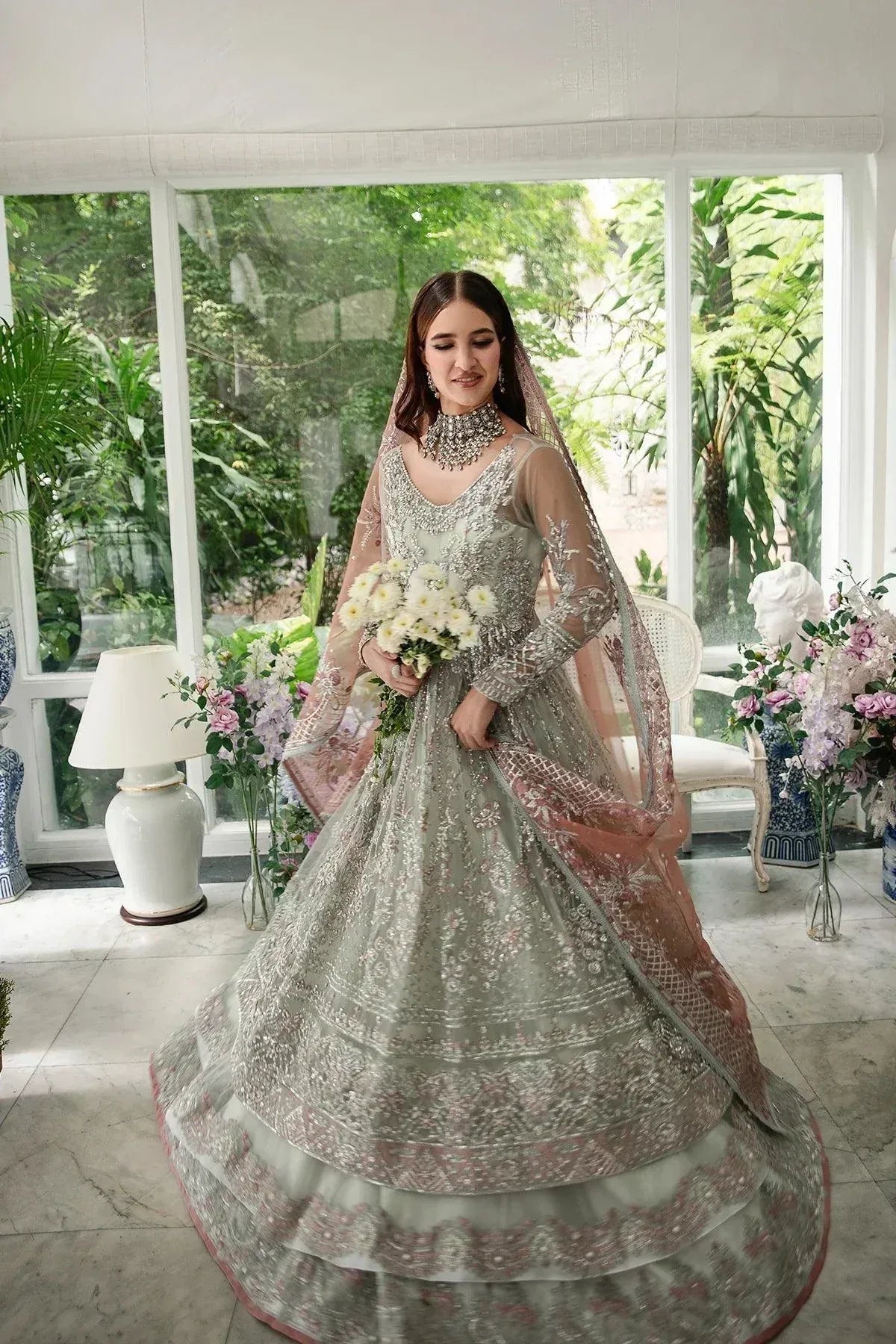 AJR Couture | Alif Luxury Wedding Formals 23 | Wisteria - Aqsa Fabrics