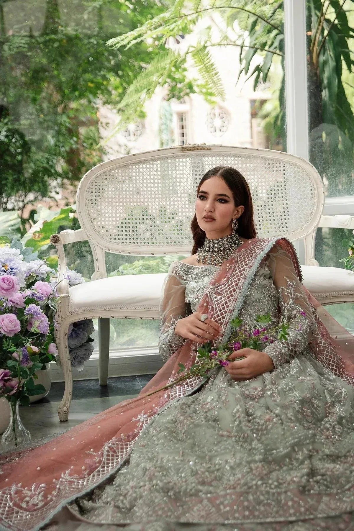 AJR Couture | Alif Luxury Wedding Formals 23 | Wisteria - Aqsa Fabrics