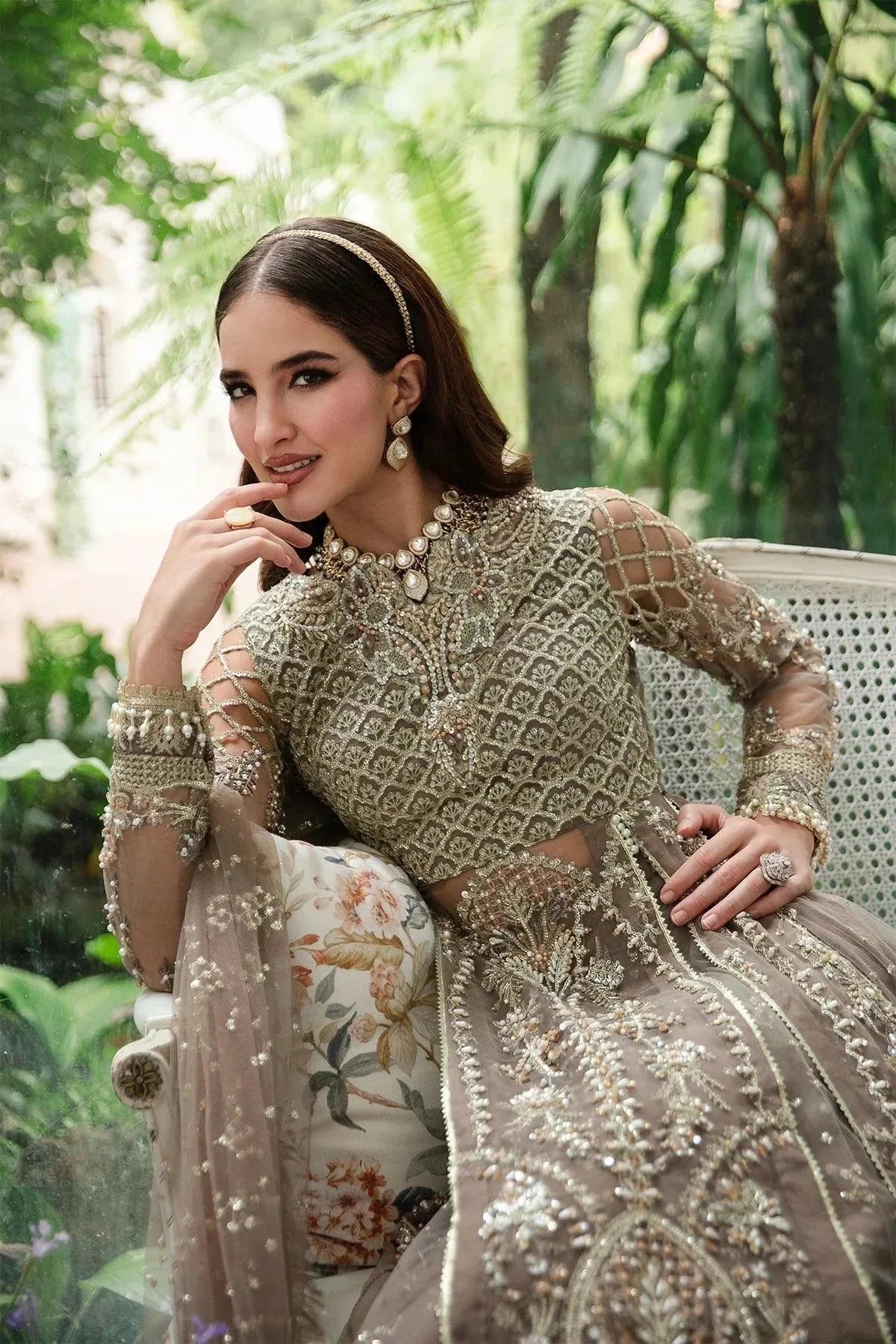 AJR Couture | Alif Luxury Wedding Formals 23 | Azalea - Aqsa Fabrics