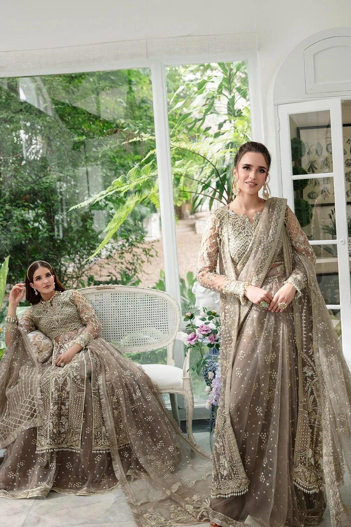 AJR Couture | Alif Luxury Wedding Formals 23 | Azalea - Aqsa Fabrics