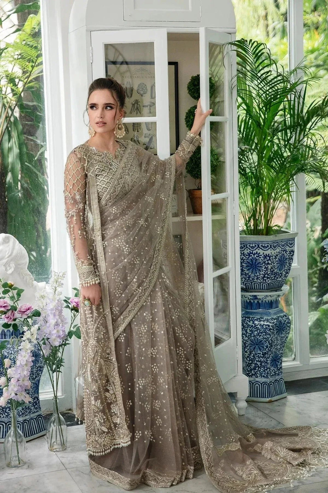AJR Couture | Alif Luxury Wedding Formals 23 | Azalea - Aqsa Fabrics