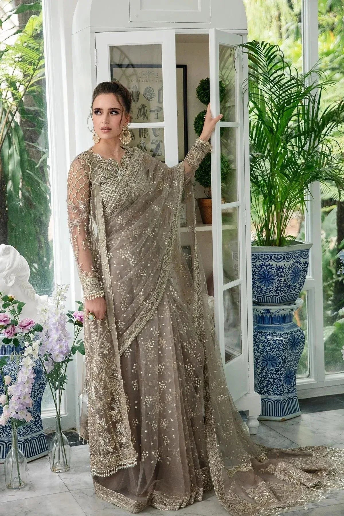 AJR Couture | Alif Luxury Wedding Formals 23 | Azalea - Aqsa Fabrics