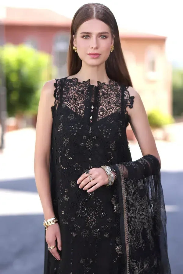 Noor by Saadia Asad | Chiffon Formals 23 | D7-Zira - Aqsa Fabrics