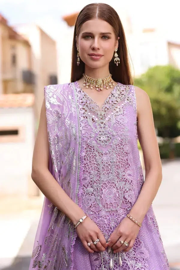 Noor by Saadia Asad | Chiffon Formals 23 | D6-Nura - Aqsa Fabrics