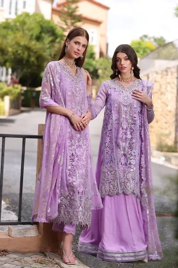 Noor by Saadia Asad | Chiffon Formals 23 | D6-Nura - Aqsa Fabrics