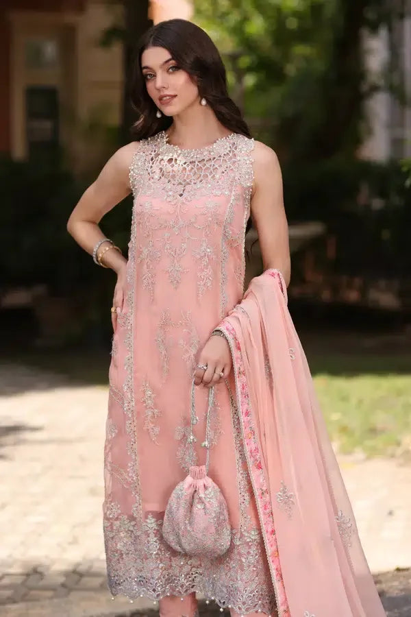 Noor by Saadia Asad | Chiffon Formals 23 | D2-Ekai - Aqsa Fabrics