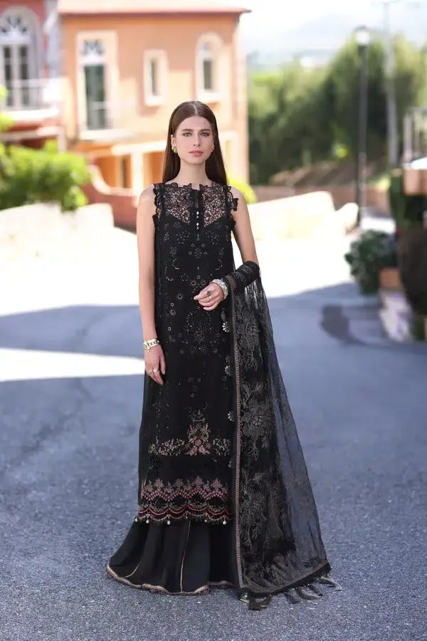 Noor by Saadia Asad | Chiffon Formals 23 | D7-Zira - Aqsa Fabrics