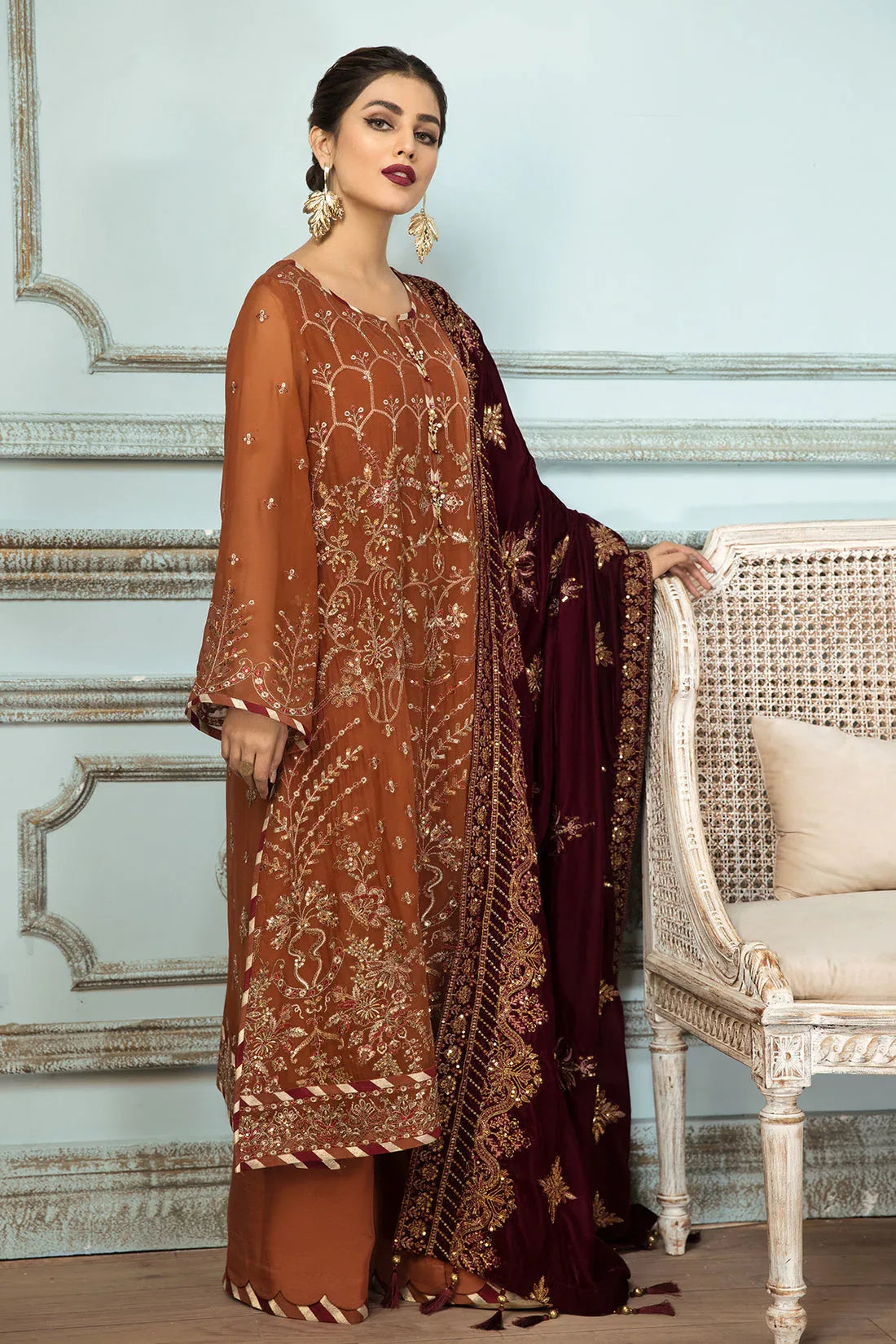 Alizeh | Formals Collection | Sarang - Aqsa Fabrics