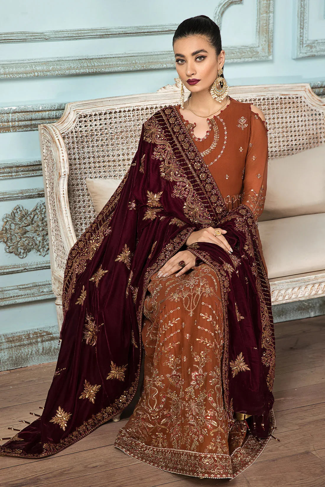 Alizeh | Formals Collection | Sarang - Aqsa Fabrics
