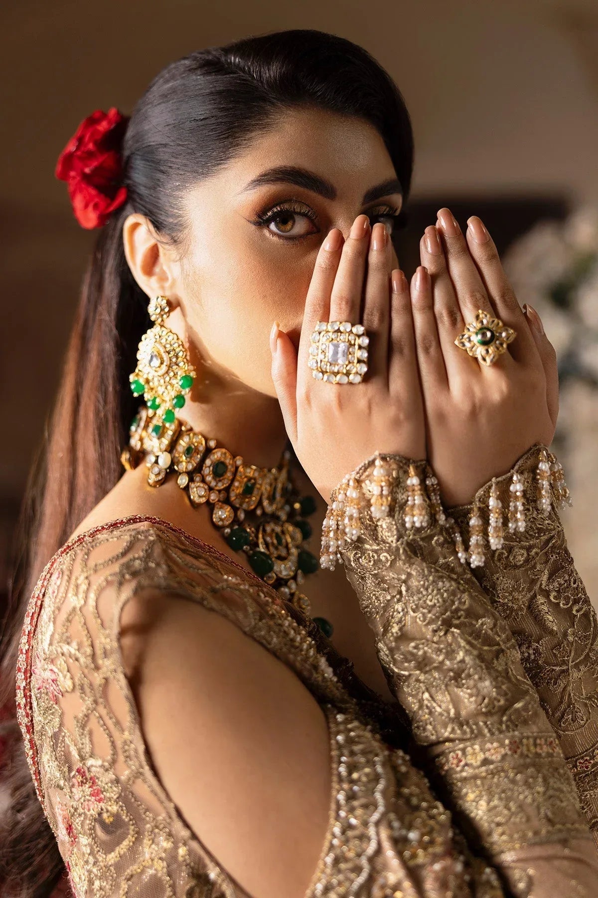 Imrozia Premium | Jashan Bridal Collection | SB-37 Zarnigar - Aqsa Fabrics