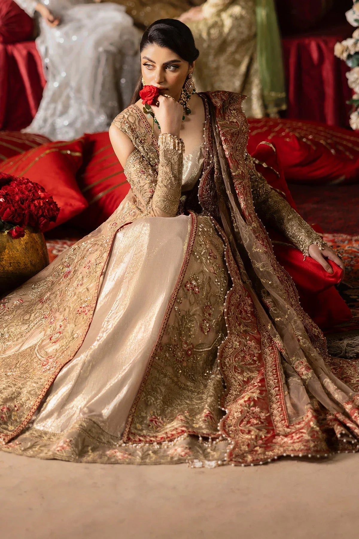 Imrozia Premium | Jashan Bridal Collection | SB-37 Zarnigar - Aqsa Fabrics