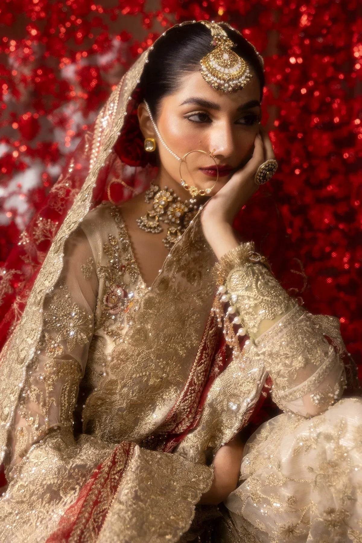 Imrozia Premium | Jashan Bridal Collection | SB-38 Pemaan - Aqsa Fabrics
