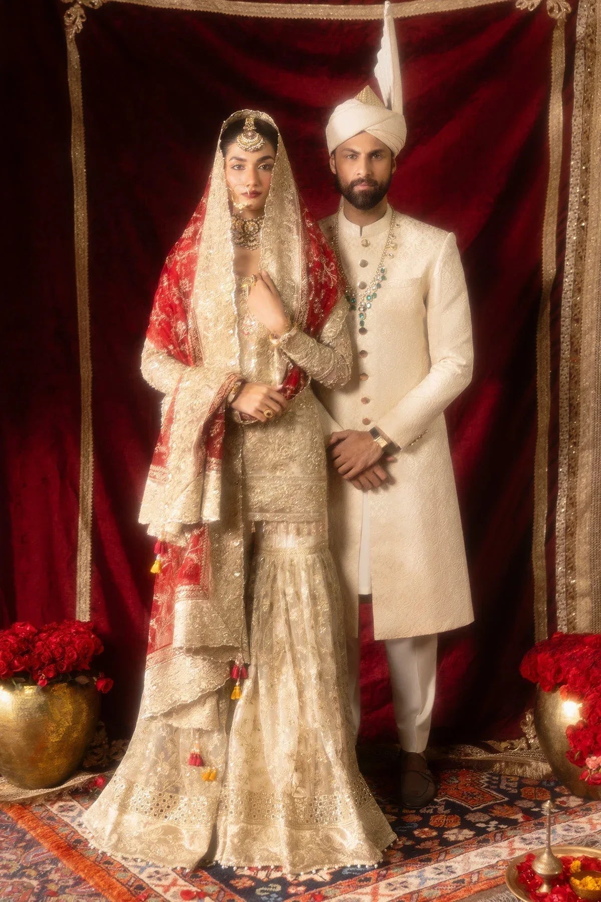 Imrozia Premium | Jashan Bridal Collection | SB-38 Pemaan - Aqsa Fabrics