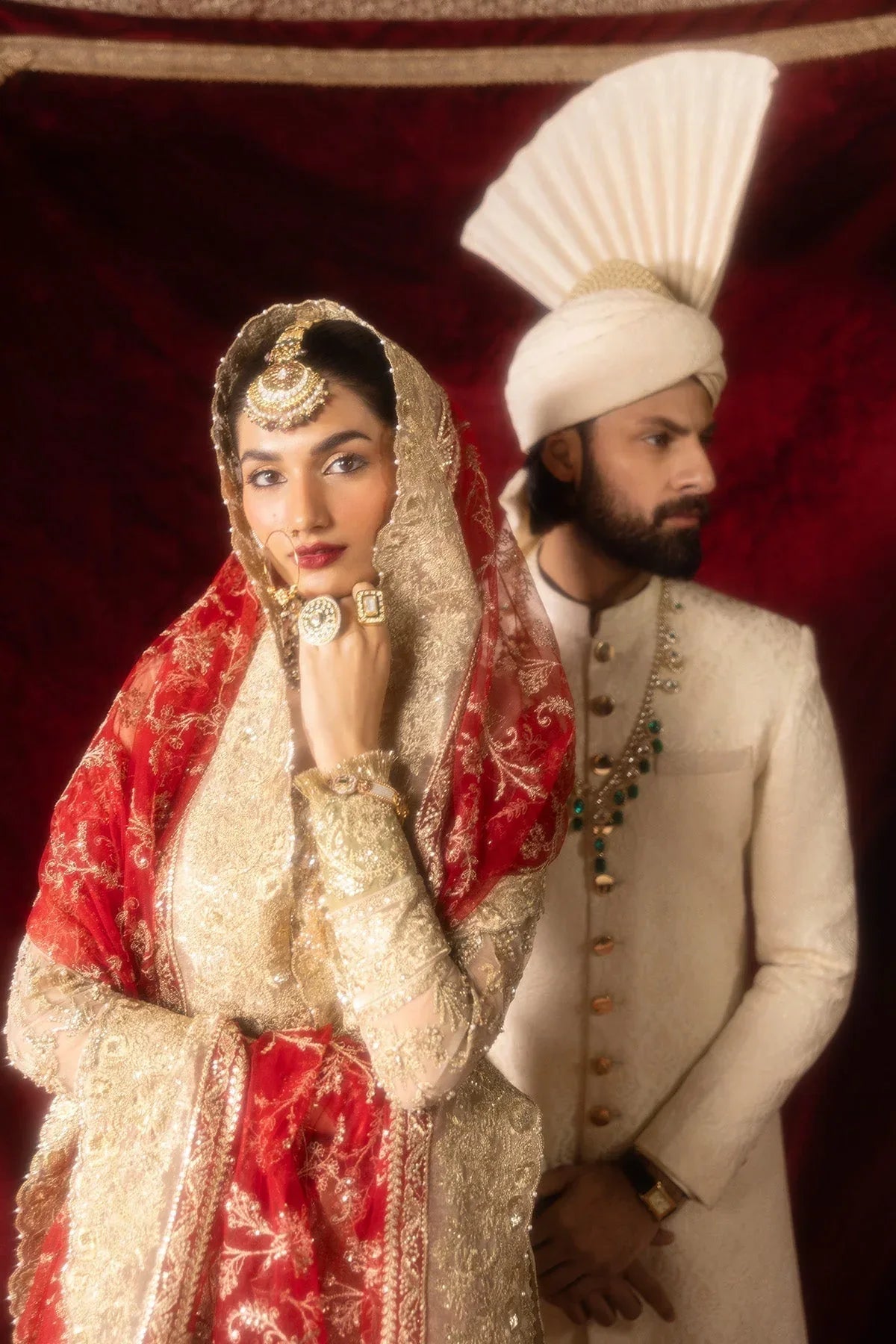 Imrozia Premium | Jashan Bridal Collection | SB-38 Pemaan - Aqsa Fabrics