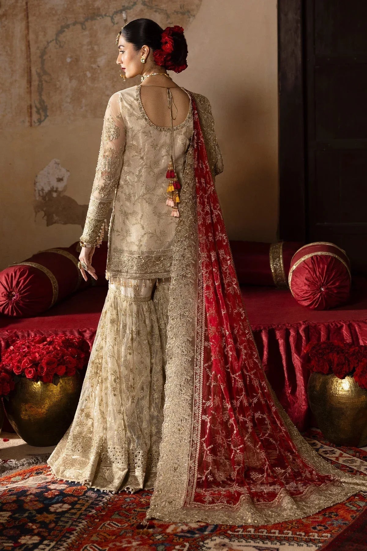 Imrozia Premium | Jashan Bridal Collection | SB-38 Pemaan - Aqsa Fabrics
