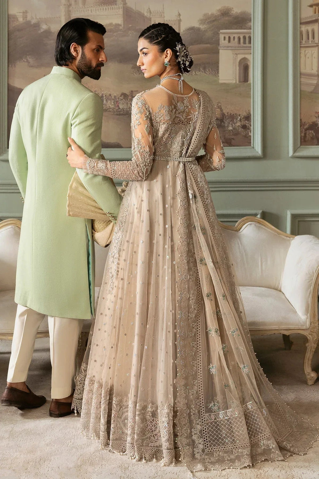 Imrozia Premium | Jashan Bridal Collection | SB-40 Tabaan - Aqsa Fabrics