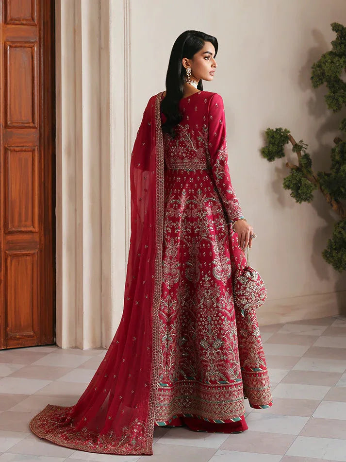 Gulaal | Serica Raw Silk | Serosia - Aqsa Fabrics