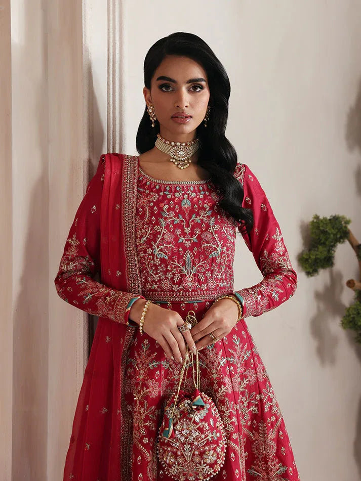 Gulaal | Serica Raw Silk | Serosia - Aqsa Fabrics