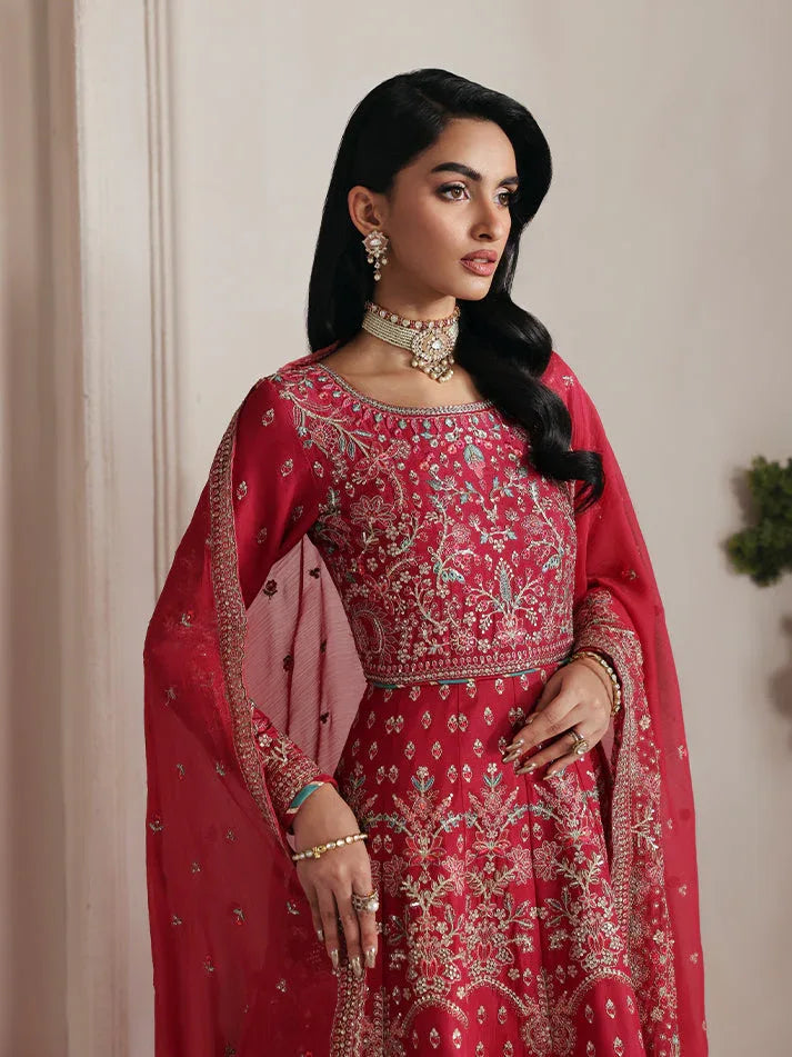 Gulaal | Serica Raw Silk | Serosia - Aqsa Fabrics