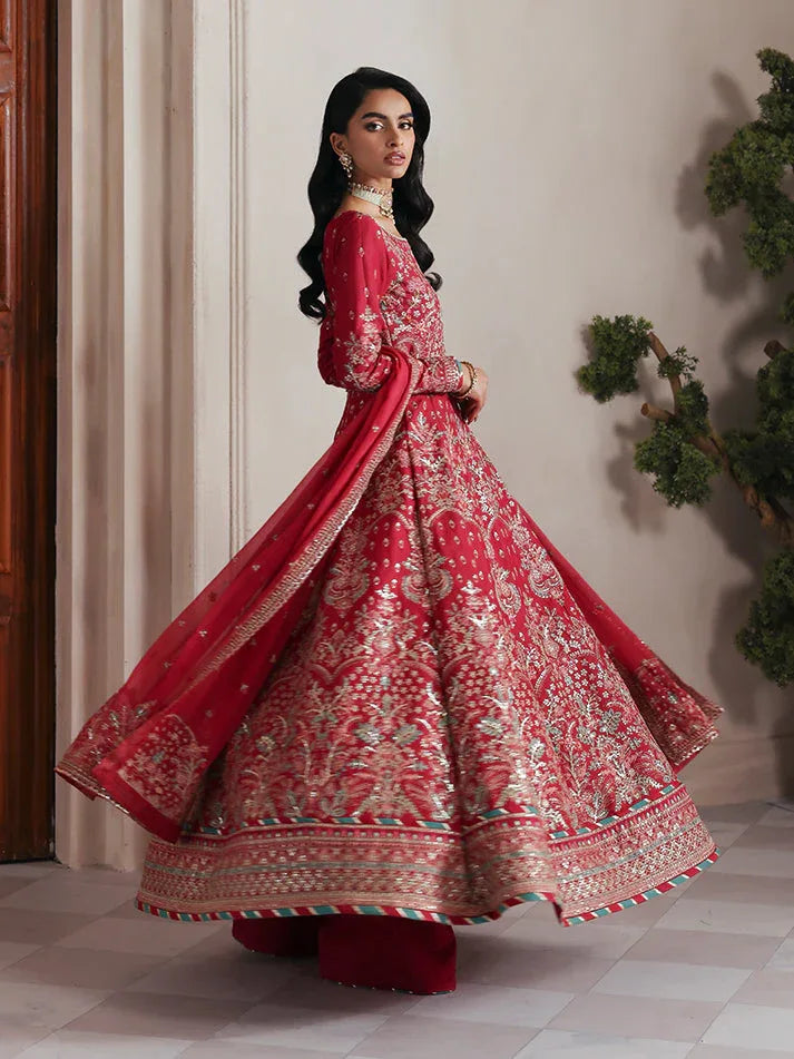 Gulaal | Serica Raw Silk | Serosia - Aqsa Fabrics