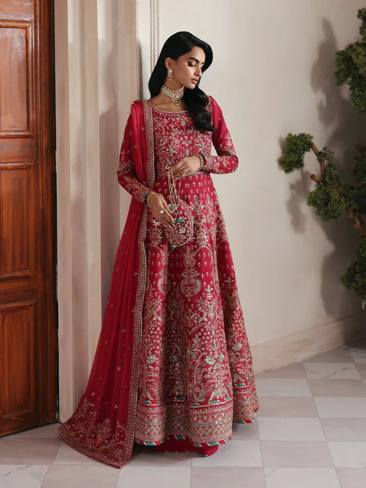 Gulaal | Serica Raw Silk | Serosia - Aqsa Fabrics