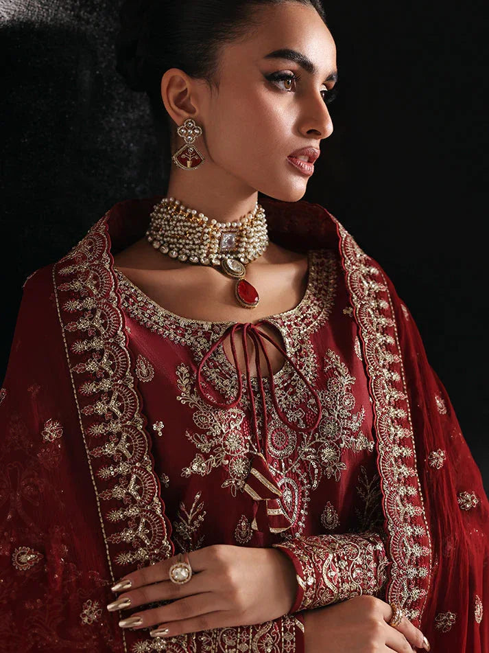Gulaal | Serica Raw Silk | Seryne - Aqsa Fabrics