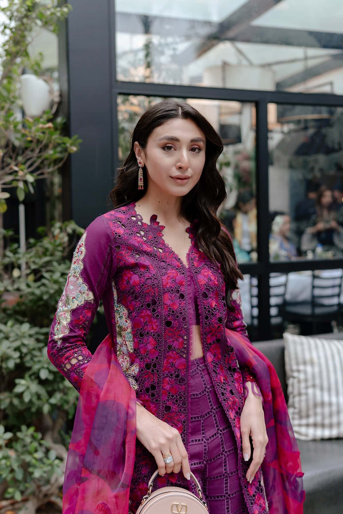 Afrozeh | Lawn 25 | Serene - Aqsa Fabrics