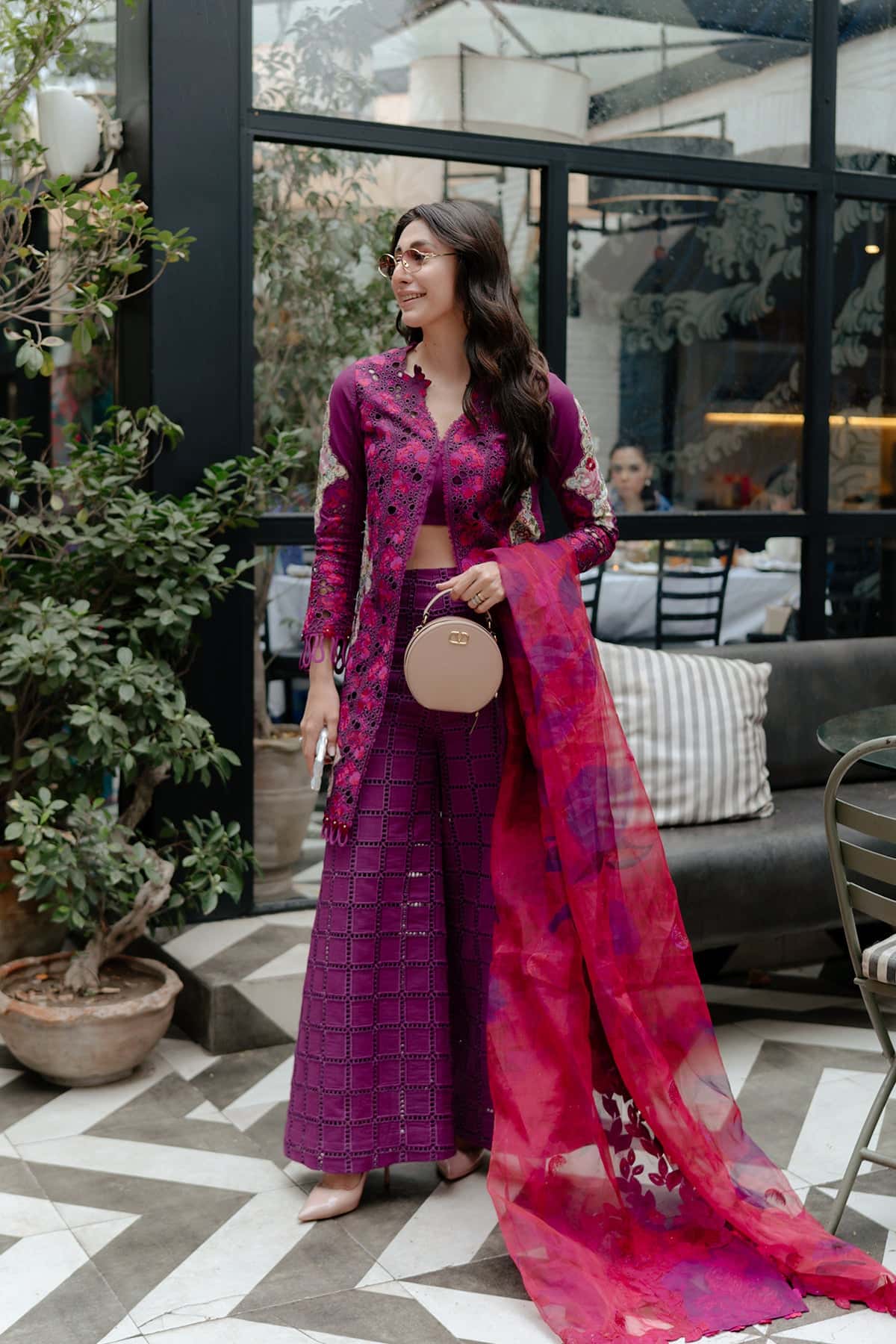 Afrozeh | Lawn 25 | Serene - Aqsa Fabrics
