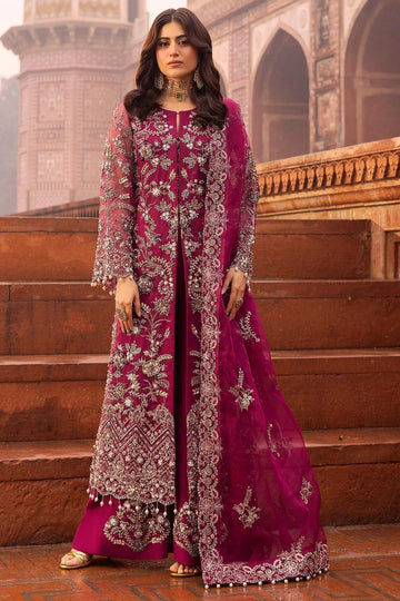 Motifz | Bridal Couture | 0013-HEER EMBROIDERED ORGANZA STITCHED - Aqsa Fabrics