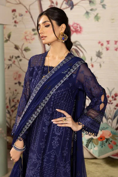 Alizeh | Embroidered Chiffon | Sibel-04 - Aqsa Fabrics