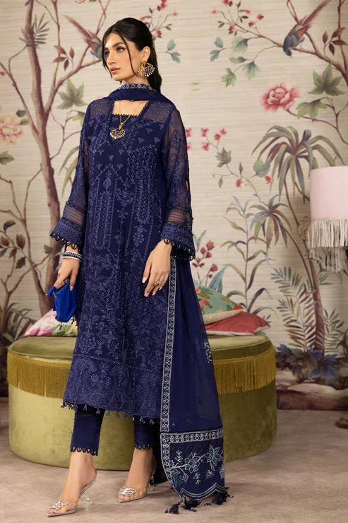 Alizeh | Embroidered Chiffon | Sibel-04 - Aqsa Fabrics