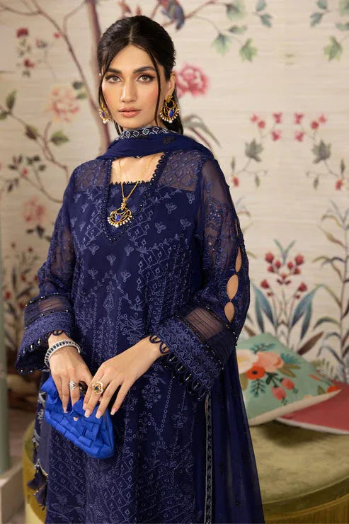 Alizeh | Embroidered Chiffon | Sibel-04 - Aqsa Fabrics