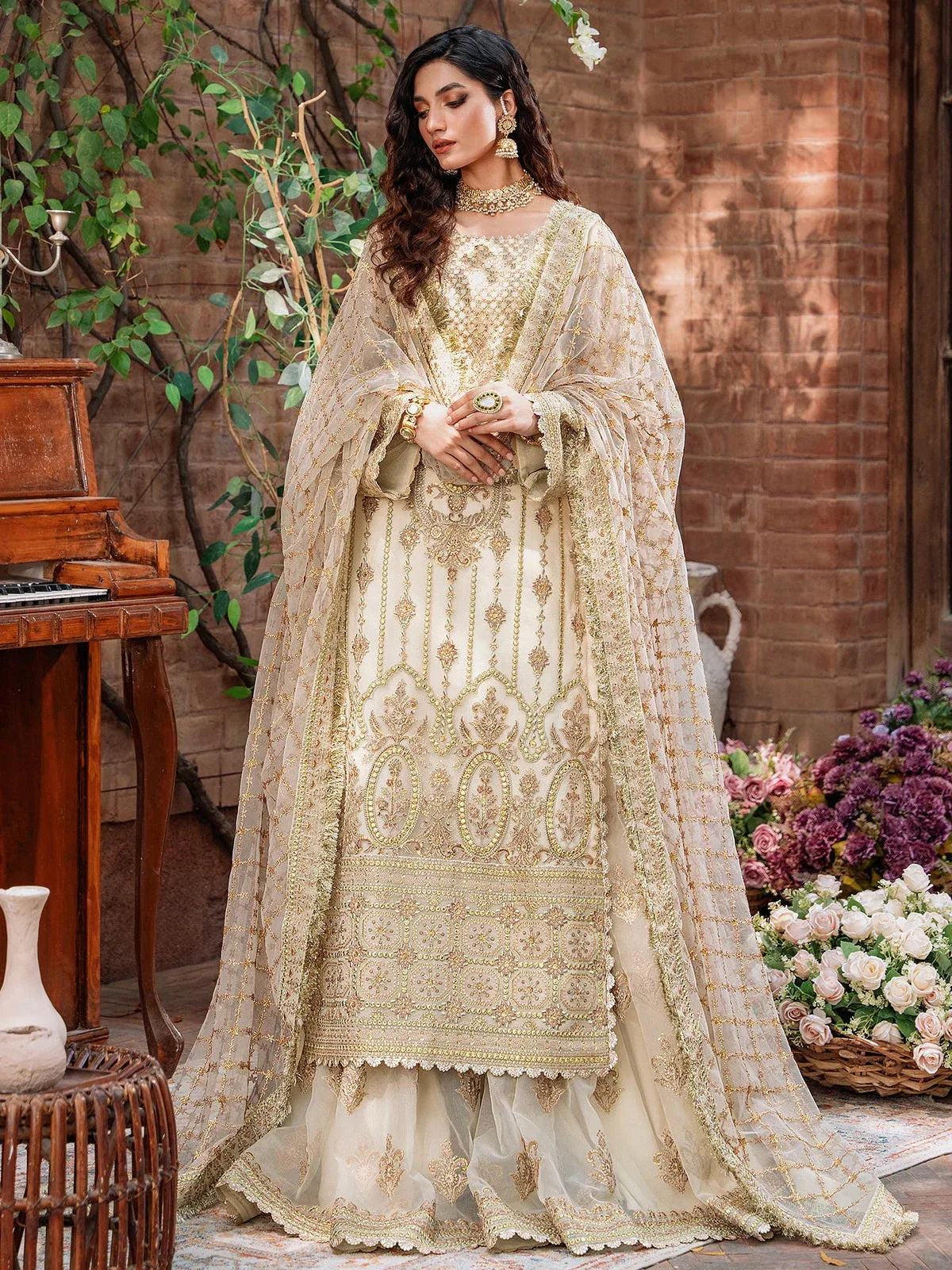 Akbar Aslam | Mastani Wedding Formals 23 | MEHRUNISA - Aqsa Fabrics