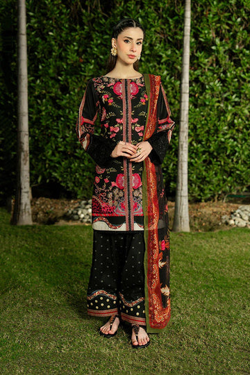 Imrozia Premium | Dahlia Lawn | SL-123 Noir Rouge