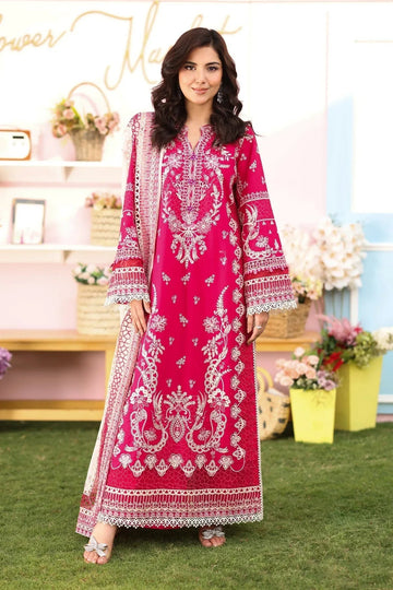 Imrozia Premium | Hayam Luxury Lawn 25 | SL 90 BASMA - Aqsa Fabrics