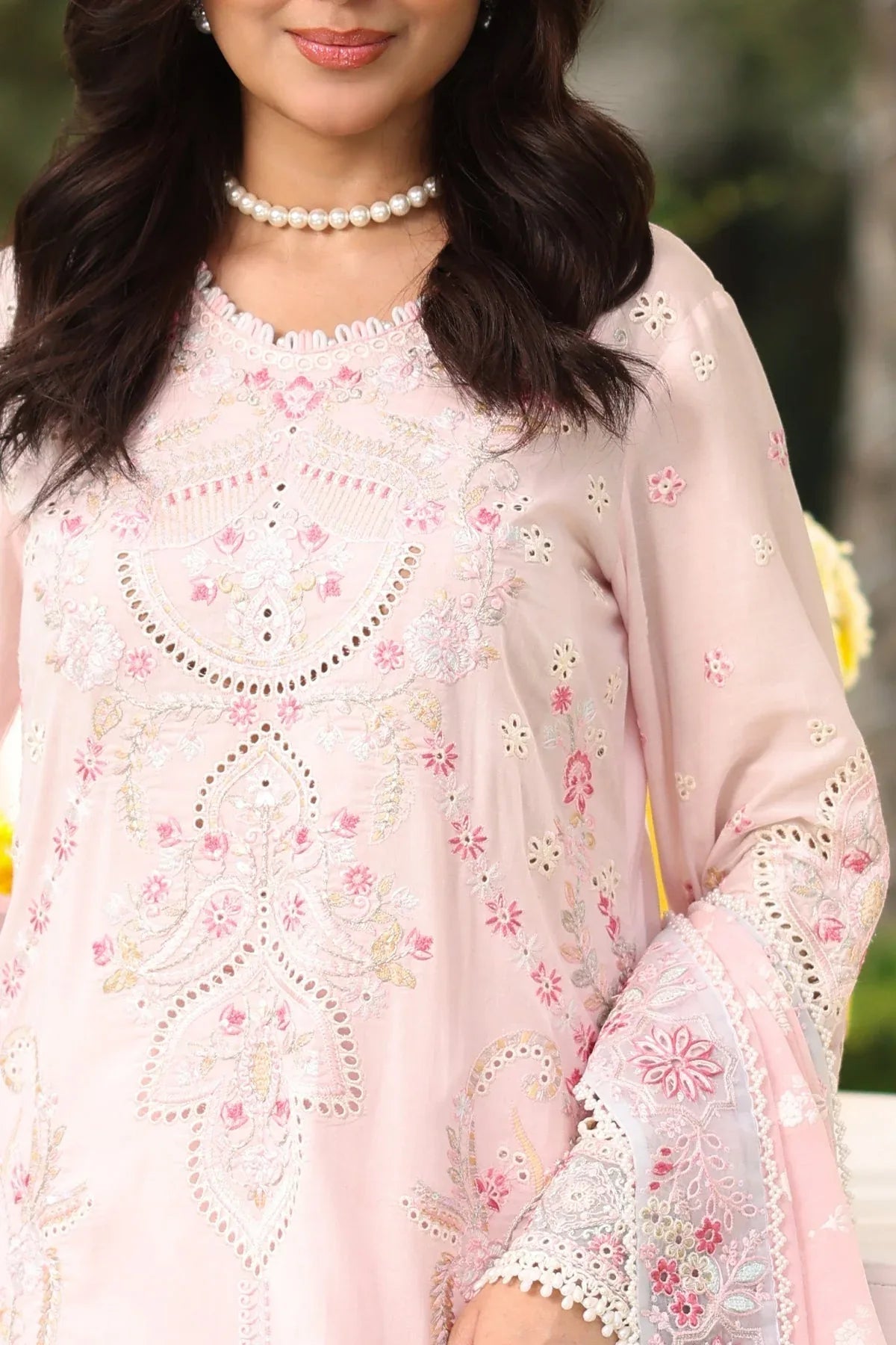 Imrozia Premium | Hayam Luxury Lawn 25 | SL 94 JANAN - Aqsa Fabrics