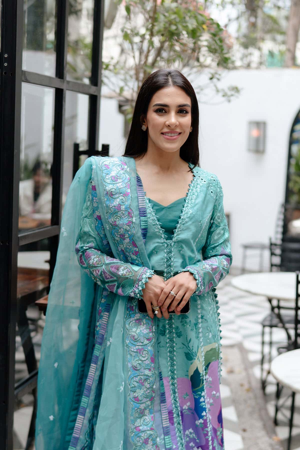 Afrozeh | Lawn 25 | Sovana - Aqsa Fabrics