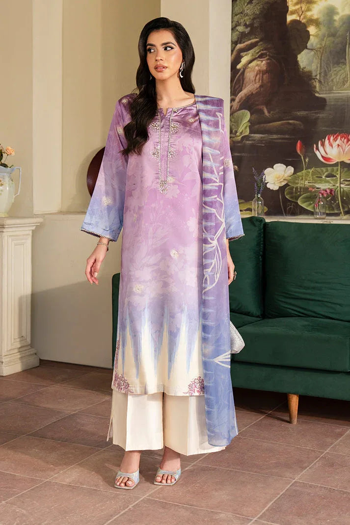 Imrozia Premium | Celeste Pret 25 | SP-102 Luna - Aqsa Fabrics