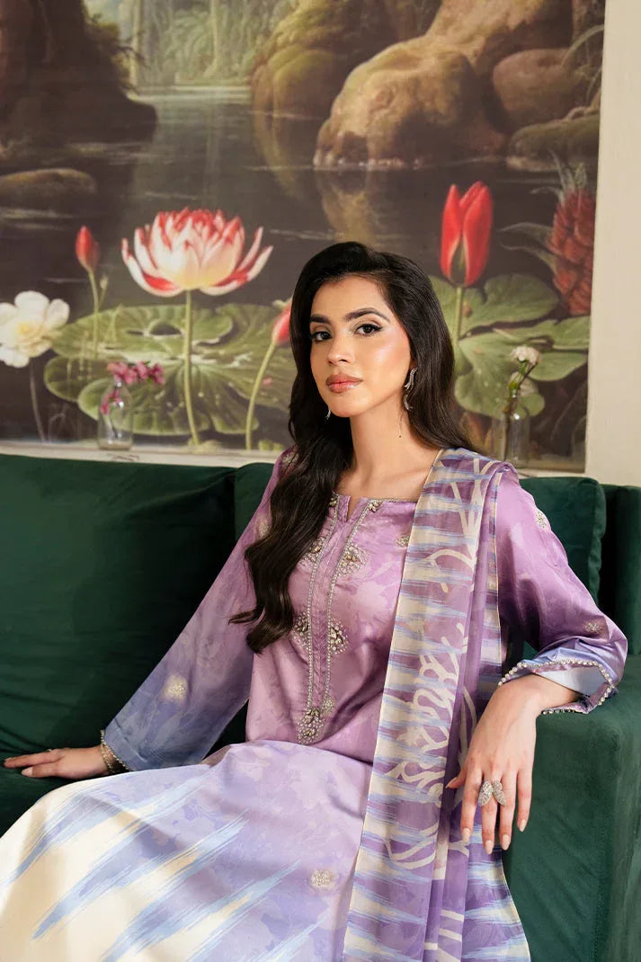 Imrozia Premium | Celeste Pret 25 | SP-102 Luna - Aqsa Fabrics