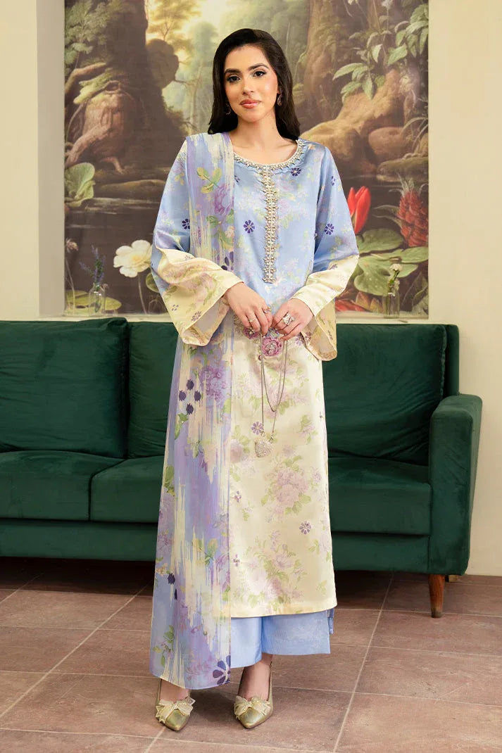Imrozia Premium | Celeste Pret 25 | SP-104 Siellar - Aqsa Fabrics