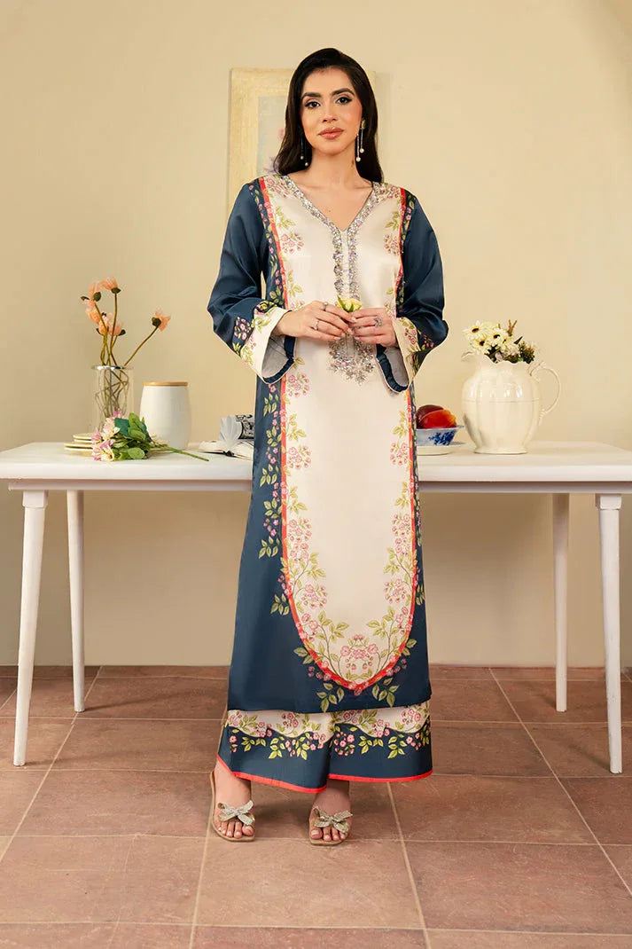 Imrozia Premium | Celeste Pret 25 | SP-106 Eclipse - Aqsa Fabrics