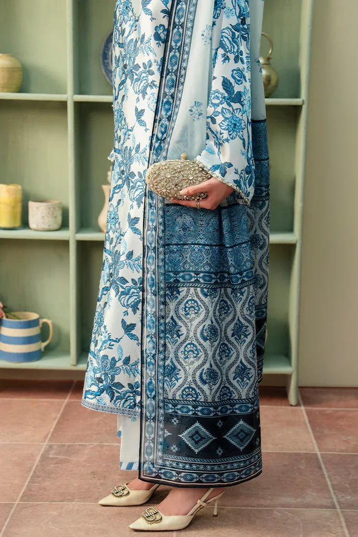 Imrozia Premium | Celeste Pret 25 | SP-108 Aeither - Aqsa Fabrics