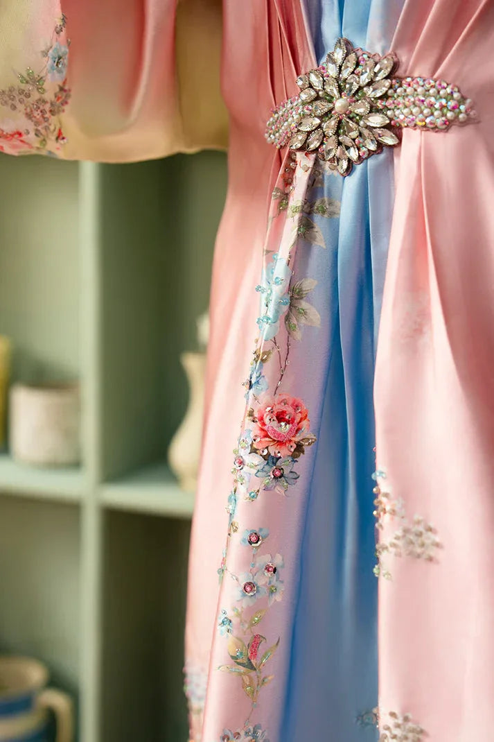 Imrozia Premium | Celeste Pret 25 | SP-110 Dawn - Aqsa Fabrics