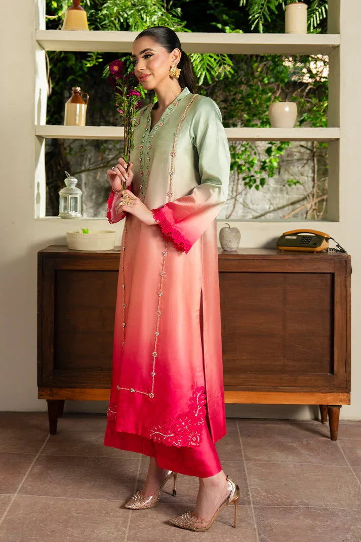 Imrozia Premium | Celeste Pret 25 | SP-112 Scarph - Aqsa Fabrics