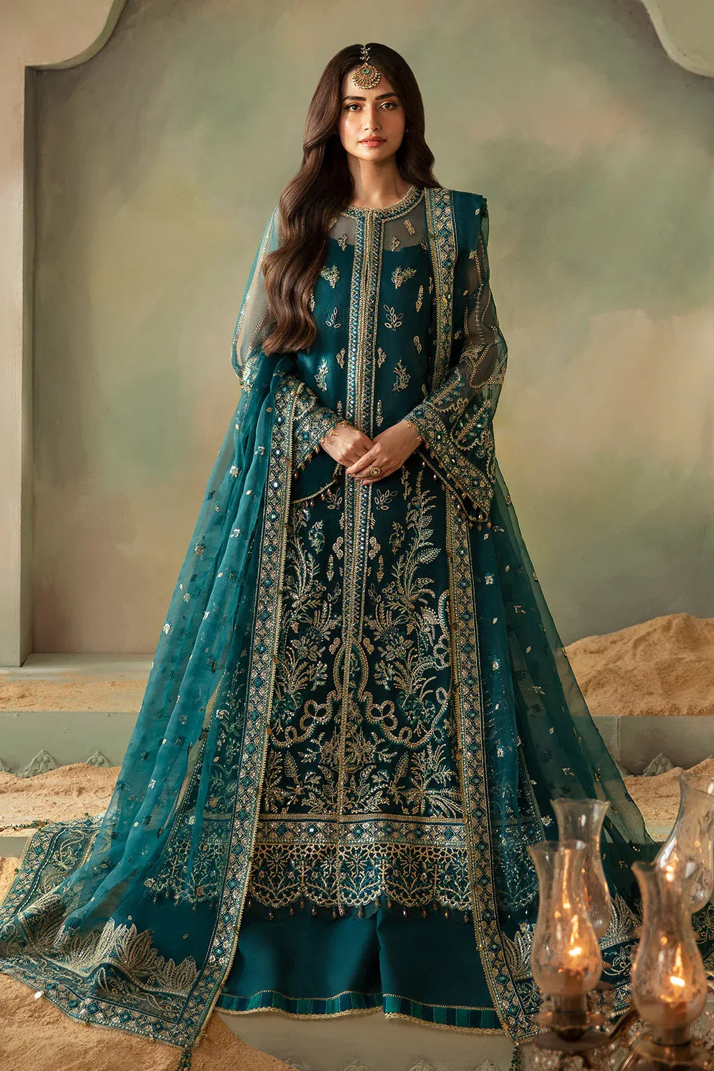 Saad Shaikh | Elana Wedding Formals |  Soraya - Aqsa Fabrics