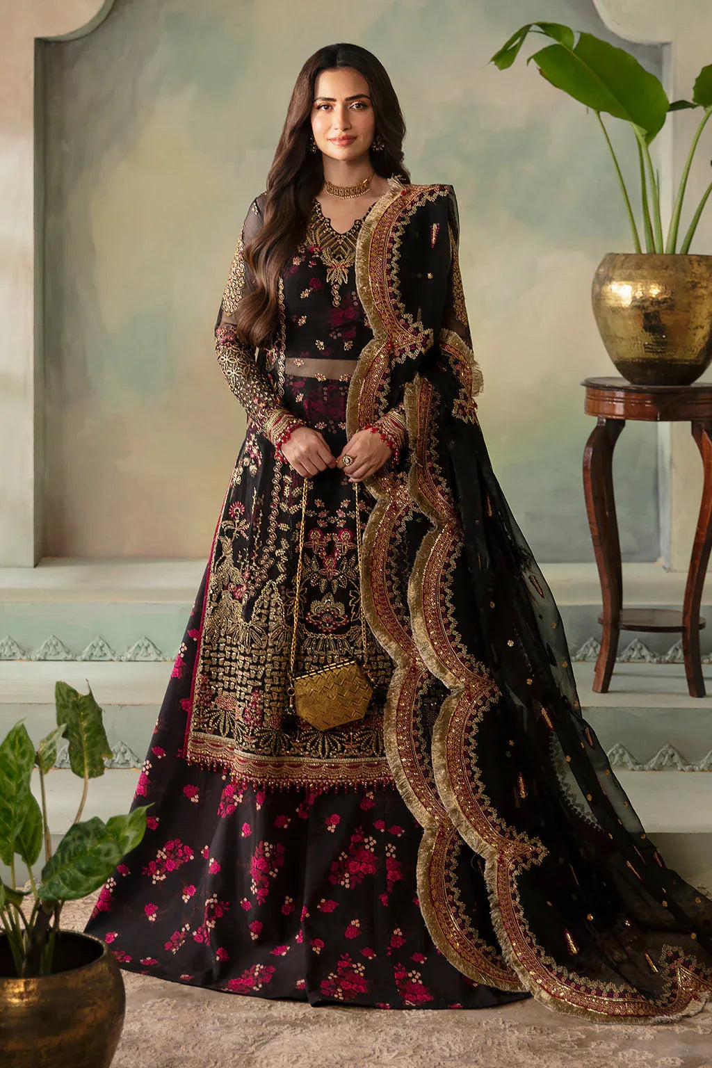 Saad Shaikh | Elana Wedding Formals |  Kohinoor - Aqsa Fabrics